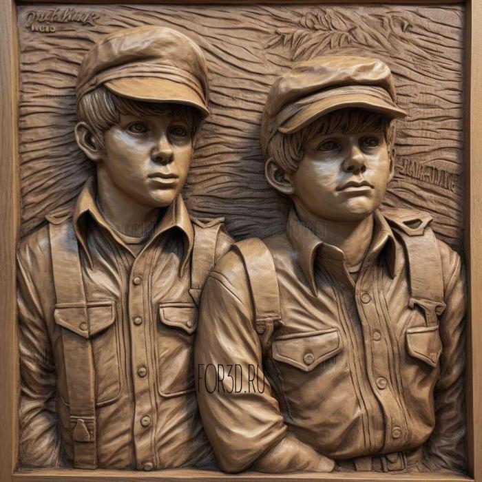 Молодые копы 2 3d stl модель для ЧПУ